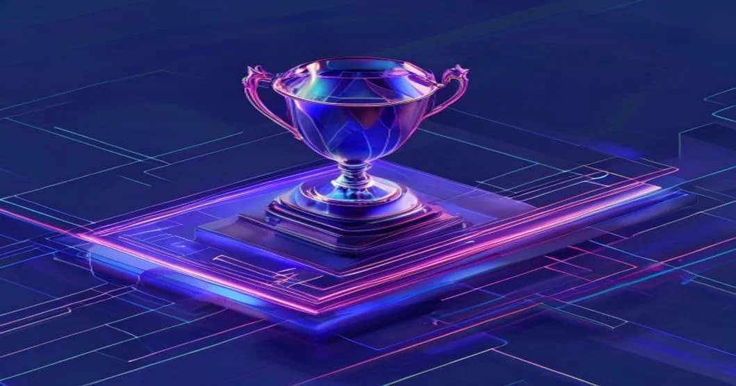 Hình ảnh 3D Isometric bản thiết kế con đường dẫn đến chiếc cúp vàng - Hướng Dẫn Seeding TikTok Shop Từ A-Z: Cách Chốt Điểm Đơn Hàng Mồi Đầu Tiên - 360TuongTac